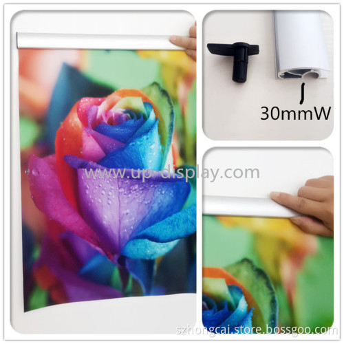 Snap Rail With Banner Printing